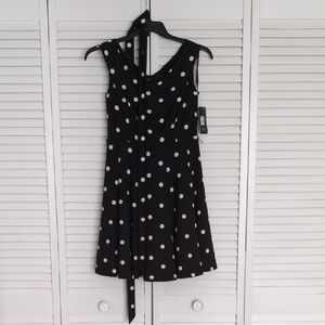 Ralph Lauren Black and White Polkadots